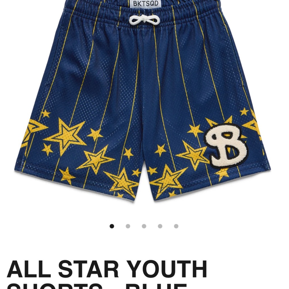 Bucketsquad Youth All Star basketball shorts